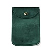 Velvet Jewelry Storage Pouches with Snap Button for Bracelets Necklaces Earrings ABAG-P013-01C-1