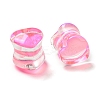 Glass Ear Gauges Flesh Tunnels Plugs EJEW-P293-01-2