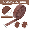 5M Folding PU Leather Flat Cord OCOR-WH20012-14D-04-2
