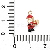 Christmas Alloy Enamel Pendants ENAM-F156-01G-01-3
