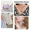 14Pcs 7 Colors Transparent Resin Pendants RESI-TA0001-94-8