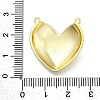 Brass Micro Pave Cubic Zirconia Pendants KK-K400-43G-3