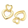 Heart Stud Earrings EJEW-G355-19G-2