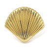 Rack Plating Brass Cuff Finger Rings for Women RJEW-C114-14A-G-2