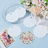 8Pcs Acrylic Heat Transfer Big Pendants FIND-SP0003-10A-3