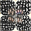 5Pcs 5 Styles Flower & Butterfly PET Nail Art Stickers MRMJ-SP0001-16-6