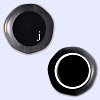 Round Ceramic Jewelry Dish AJEW-WH20067-015A-7