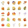 50Pcs Cartoon Leaf Paper Sticker LS-STIC-C012-12-4