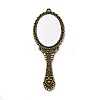 Glass Mirror Pendants FIND-Z073-04AB-1