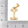 304 Stainless Steel Pendants STAS-F235-01G-I-3