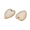 Natural Freshwater Shell Pendants SHEL-M021-15G-2