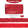Polyester with PT Paillette Lace Trim Ribbon OCOR-WH20073-01A-2