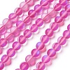 Synthetic Moonstone Beads Strands G-F142-6mm-06-1