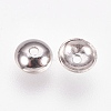 Non-Tarnish Apetalous 201 Stainless Steel Bead Caps STAS-L205-13B-2