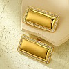 304 Stainless Steel Stud Earrings EJEW-Z063-07G-02-1