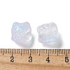 Baking Paint Transparent Glass Beads GLAA-C035-01C-3