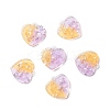 Two Tone Transparent Resin Pendants RESI-C019-01E-4