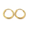 PVD Vacuum Plating 201 Stainless Steel Huggie Hoop Earrings LS-STAS-H164-03G-1
