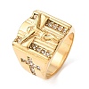 304 Stainless Steel Wide Band Finger Rings RJEW-F201-04G-2