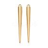 304 Stainless Steel Pendants STAS-T075-22F-G-1