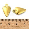 Ion Plating(IP) 304 Stainless Steel Pendants STAS-L024-009G-3