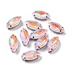 Mocha Fluorescent(MI) Horse Eye Sew on Rhinestone GGLA-R043-01B-P04-1