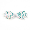 Handmade Porcelain Beads PORC-N009-08A-4