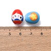 Printed Opaque Acrylic Beads AC-CBA46F7-03-2