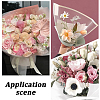 114Pcs Square Cotton Flower Bouquet Wrapping Paper Decoration AJEW-SP0004-30D-6
