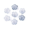Transparent Plastic Bead Caps KY-Q005-02A-01-2
