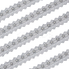 3 Yards Polyester Flower Lace Trim OCOR-OC0001-67B-1
