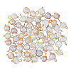 48Pcs 2 Colors Natural Cultured Freshwater Pearl Charms FIND-FI0001-17B-1