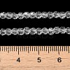 Transparent Glass Beads Strands EGLA-A035-T3mm-D19-5