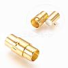 Brass Locking Tube Magnetic Clasps MC076-G-2