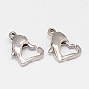 Tarnish Resistant 304 Stainless Steel Lobster Claw Clasps LS-STAS-D069-04-1