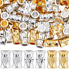 120Pcs 3 Colors Alloy European Beads FIND-SP0002-38-1