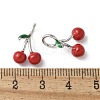 Brass Enamel Pendants KK-P290-12P-01-3