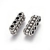 Tibetan Style Alloy Bead Spacer Bars TIBE-A16787-TAS-NR-2