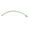 Baking Paint Stainless Steel Cable Wire Keychain AJEW-WH0413-15D-2