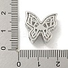 Brass Micro Pave Clear Cubic Zirconia Beads KK-Z057-08P-3
