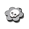 Skull Theme Opaque Acrylic Pendants OACR-L019-01A-2