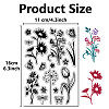 Wall Theme PVC Plastic Clear Stamps DIY-WH0619-0027-2