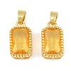 Brass & Glass Pendants GL-CBA96FD-02G-01-1