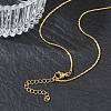 1.2MM 304 Stainless Steel Boston Link Chain Necklaces NJEW-D328-01G-01-5