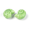 Glazed Porcelain Beads PORC-I028-02C-01-2