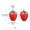 Opaque Resin Pendants RESI-YW0001-28-4