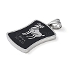 304 Stainless Steel Pendants LS-STAS-O008-01C-2