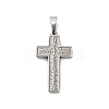 304 Stainless Steel Pendants STAS-P400-07P-1