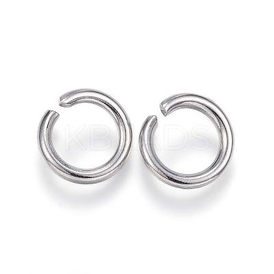 Tarnish Resistant 304 Stainless Steel Open Jump Rings A-STAS-E113-09P-1
