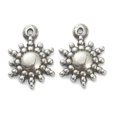 Non-Tarnish 304 Stainless Steel Pendants STAS-P279-18B-P-1